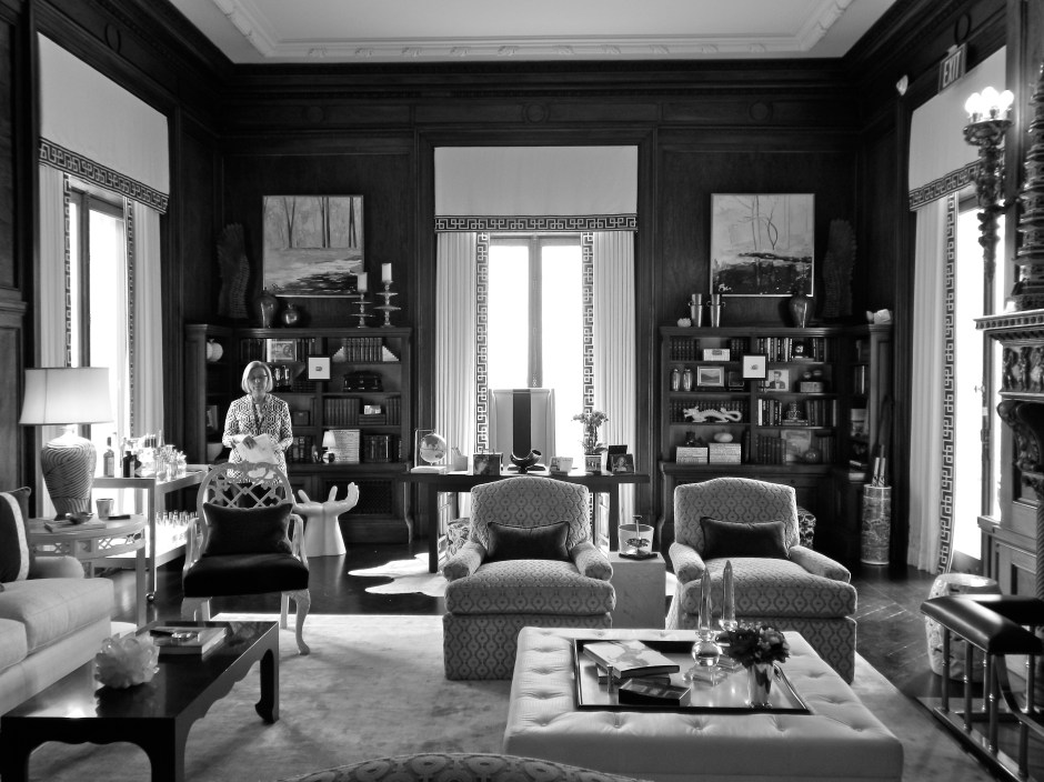 Library Drawing Room overlooking the Somerset Hills