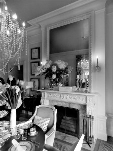 Second floor bedroom converted to "Tea" room