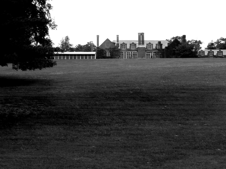 Natirar peering out over the hill