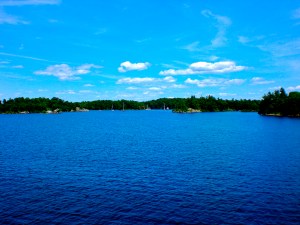 St. Lawrence River USA/CAN border