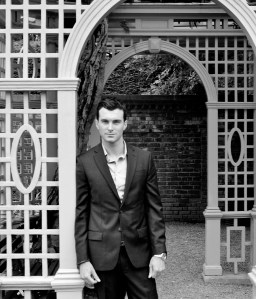 Photo of Matthew James in Walled Garden.