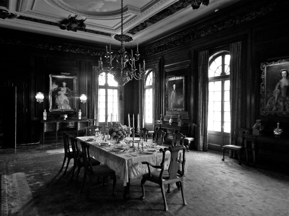Dining room at Westbury House.