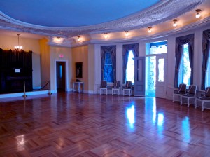 Ballroom of Boldt Castle. 