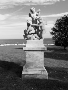 Cherub statue