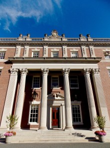 Entrance facade of Florham